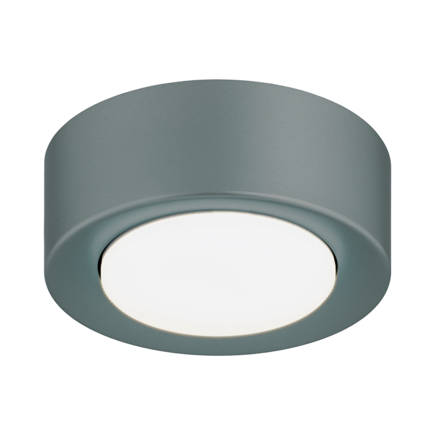 Argon 8917 - Kattovalaisin ELORA 1xGX53/7W/230V halkaisija 11 cm harmaa