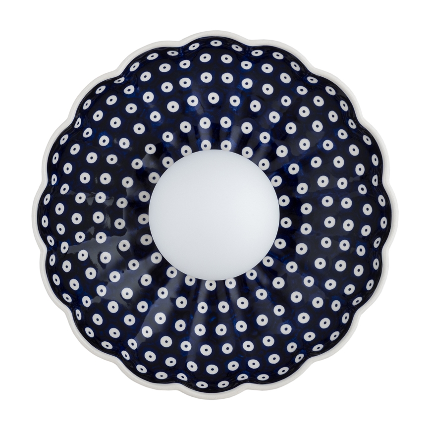 Argon 8933 - BOLL-seinävalaisin 1xG9/6W/230V, sininen