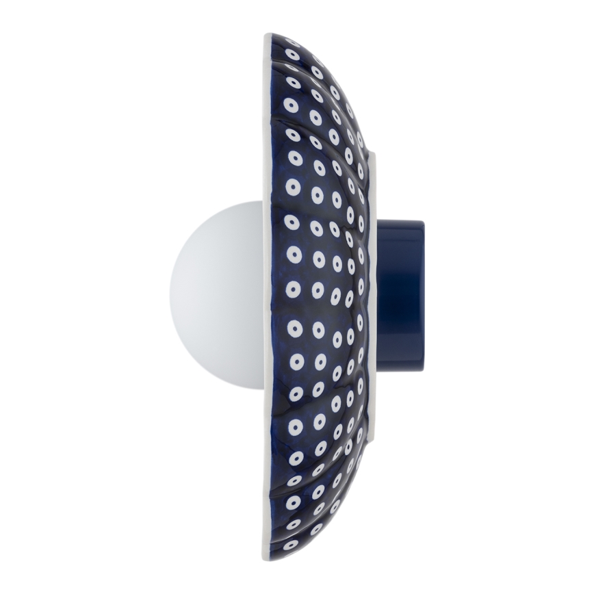 Argon 8933 - BOLL-seinävalaisin 1xG9/6W/230V, sininen