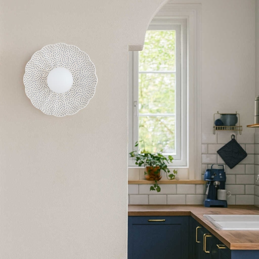 Argon 8934 - Seinävalaisin BOLL 1xG9/6W/230V valkoinen