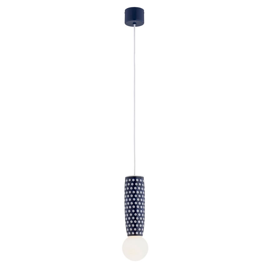 Argon 8937 - Riippuvalaisin vaijerilla BOLL 1xG9/6W/230V sininen