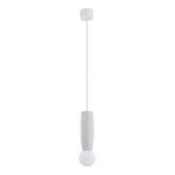 Argon 8938 - Riippuvalaisin vaijerilla BOLL 1xG9/6W/230V valkoinen