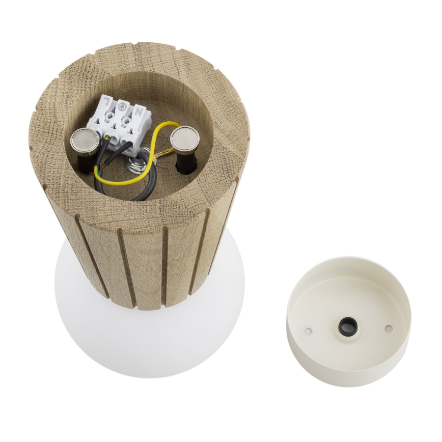 Argon 8973 - Kylpyhuoneen kattovalaisin VOLANTE 1xG9/6W/230V IP44 halkaisija 12 cm beige