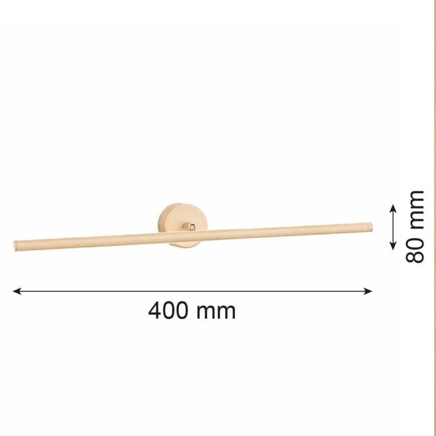 Argon 8992 - LED-taulunvalaisin MIRI LED/7,2W/230V 3000K 40 cm beige