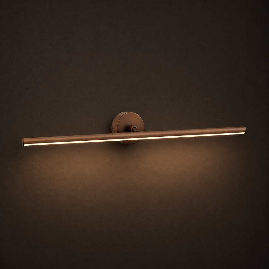 Argon 8995 - LED-taulunvalaisin MIRI LED/10,8W/230V 3000K 60 cm ruskea