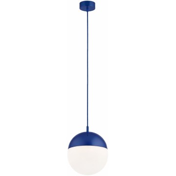 Argon 9000 - Ulkoriippuvalaisin vaijerilla LIV 1xE27/15W/230V IP44 sininen