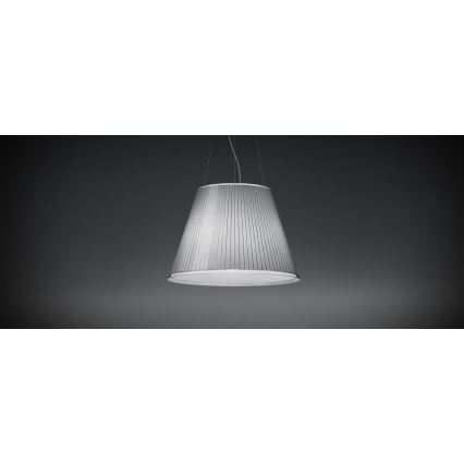 Artemide 1124110A - Kattokruunu johdossa CHOOSE MEGA 3xE27/12W/230V halkaisija 55 cm valkoinen