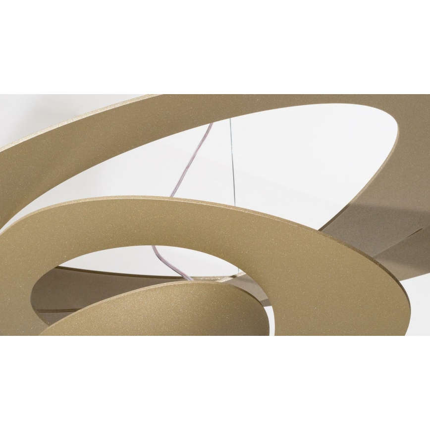 Artemide 1249020A - Himmennettävä LED-kattokruunu johdossa PIRCE LED/27W/230V 3000K kulta