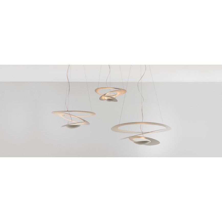 Artemide 1256110A - Himmennettävä LED-kattokruunu johdossa PIRCE LED/44W/230V 3000K valkoinen