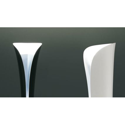 Artemide 1361010A - LED-lattiavalaisin CADMO LED/44W/230V + 1xGU10/10W/230V musta