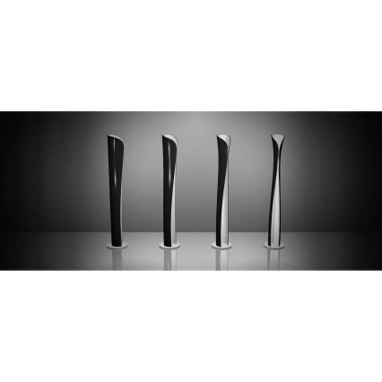 Artemide 1361010A - LED-lattiavalaisin CADMO LED/44W/230V + 1xGU10/10W/230V musta