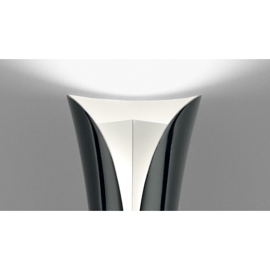 Artemide 1373010A - Seinävalaisin CADMO 2xGU10/10W/230V musta