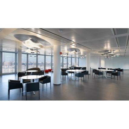 Artemide 1513010A - Kattokruunu johdossa COSMIC ENKELI 2xR7s/11W/230V kiiltävä kromi