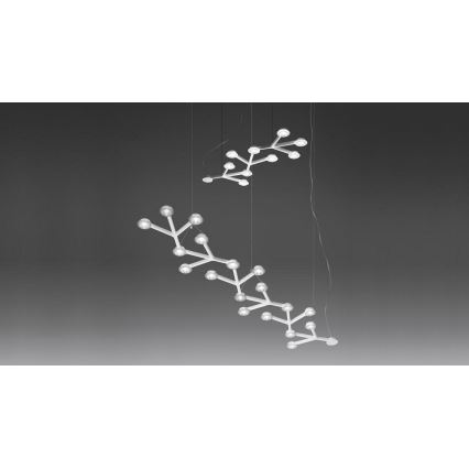 Artemide 1578050APP - Himmennettävä LED-kattokruunu johdossa NET LED/45W/230V 3000K