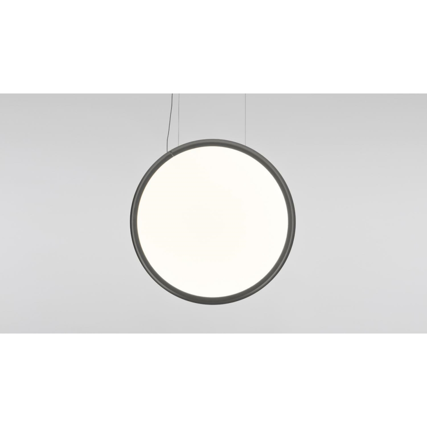 Artemide 1993030APP - Himmennettävä LED-kattokruunu johdossa DISCOVERY LED/60W/230V 3000K musta