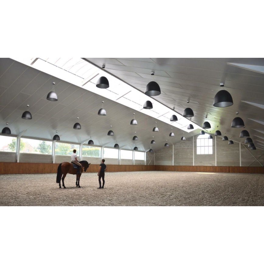 Artemide A243200 - Himmennettävä LED-kattokruunu johdossa NUR LED/80W/230V 3000K halkaisija 90 cm antrasiitti