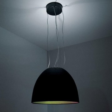 Artemide A243200 - Himmennettävä LED-kattokruunu johdossa NUR LED/80W/230V 3000K halkaisija 90 cm antrasiitti
