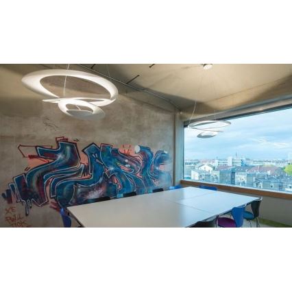 Artemide AR 1249010A - LED himmennettävä riippuvalaisin kaapelilla PIRCE MICRO LED/27W/230V