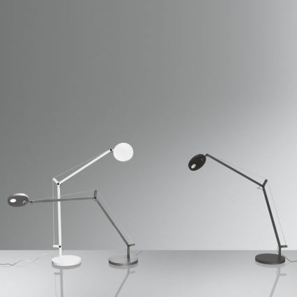 Artemide AR 1733010A+AR 1739010A kompletti - DEMETRA himmennettävä LED-pöytälamppu LED/8W/230V