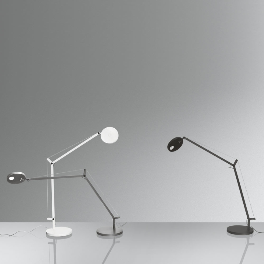 Artemide AR 1733010A+AR 1739010A kompletti - DEMETRA himmennettävä LED-pöytälamppu LED/8W/230V