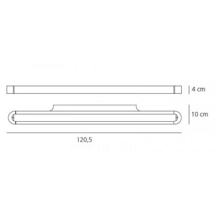 Artemide AR 1917010A - LED-seinävalaisin TALO 120 LED/51W/230V