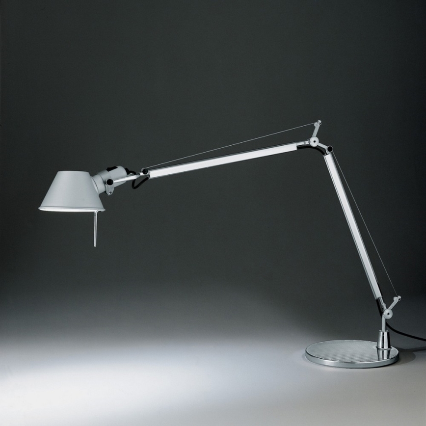 Artemide AR A005910+AR A008600 kompletti - TOLOMEO MINI pöytävalaisin 1xE27/70W/230V