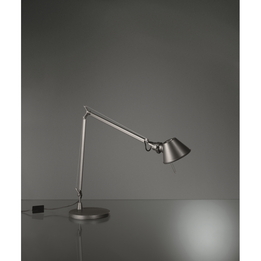 Artemide AR A015100+AR A003900 Setti - himennettävä LED-pöytälamppu TOLOMEO MIDI LED/9W/230V