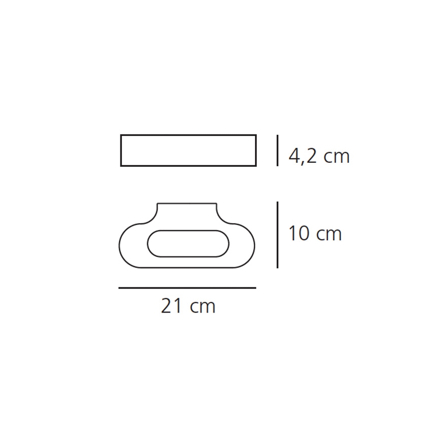 Artemide - LED Seinävalo TALO LED/20W/230V CRI90