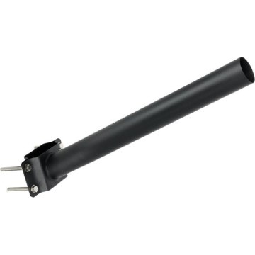 Asennuskiinnike ulkovalaisimelle BASE, halkaisija 48 mm, musta