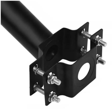 Asennuskiinnike ulkovalaisimelle BASE, halkaisija 48 mm, musta