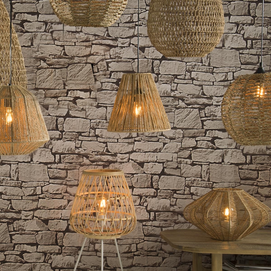 Atmosphera - Kattokruunu johdossa GIADA 1xE27/40W/230V juutti