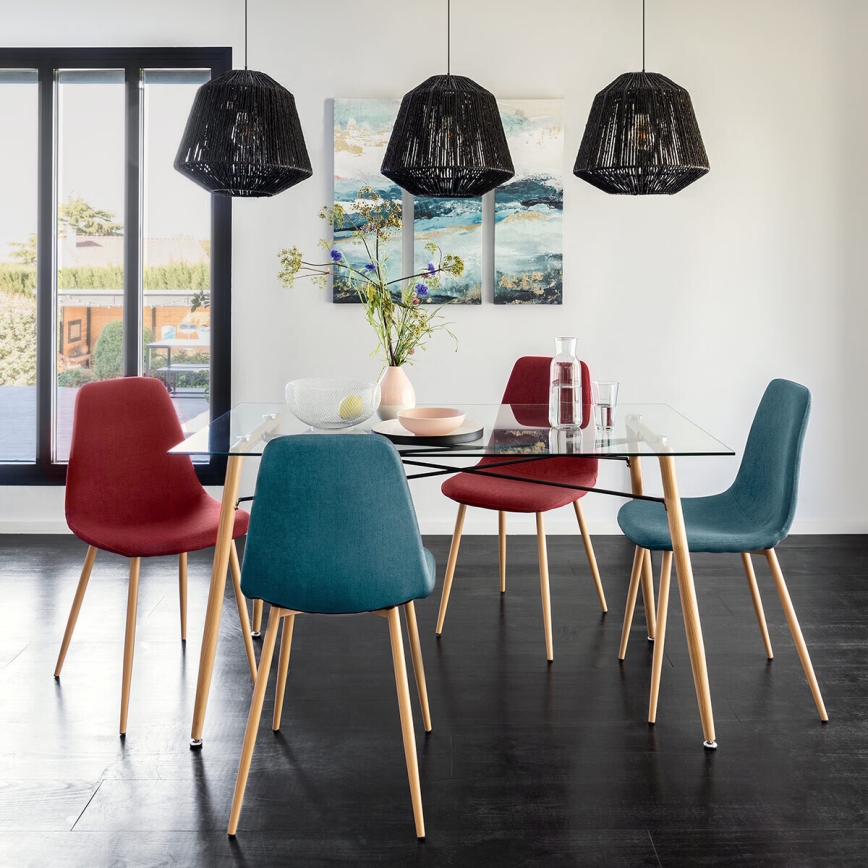 Atmosphera - Kattokruunu johdossa JILY 1xE27/40W/230V juutti musta