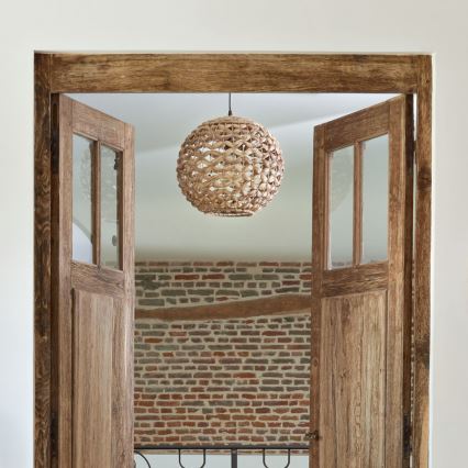 Atmosphera - Kattokruunu johdossa SAND 1xE27/40W/230V vesihyasintti