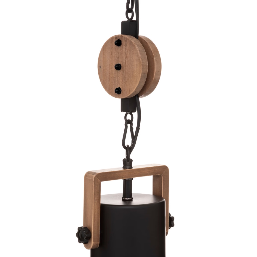 Atmosphera - Kattokruunu johdossa SILAS 1xE27/40W/230V mänty