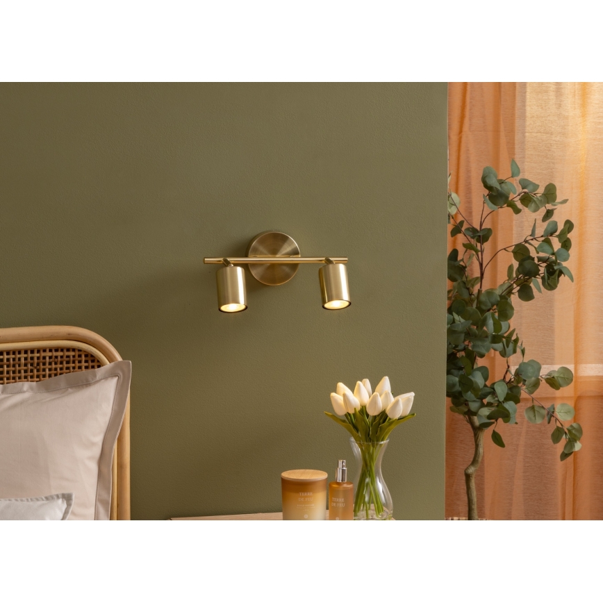 Atmosphera - Kohdevalaisin VICO 2xGU10/25W/230V, kultainen