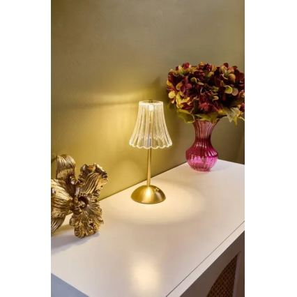 Atmosphera - LED himmennettävä kosketusohjattu ladattava pöytälamppu ANETH LED/3,7V 1800 mAh