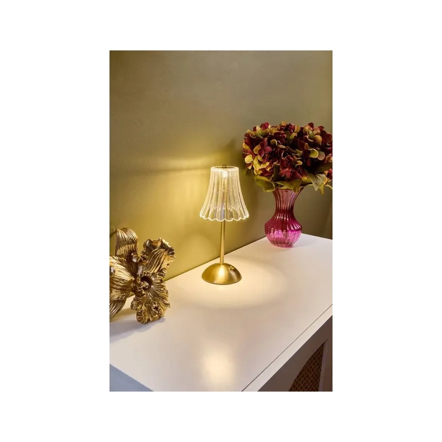 Atmosphera - LED himmennettävä kosketusohjattu ladattava pöytälamppu ANETH LED/3,7V 1800 mAh