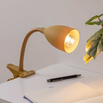 Atmosphera - Lamppu kiinnikkeellä SILY 1xE14/7W/230V kulta