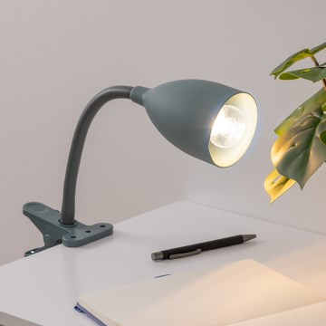 Atmosphera - Lamppu kiinnikkeellä SILY 1xE14/7W/230V vihreä