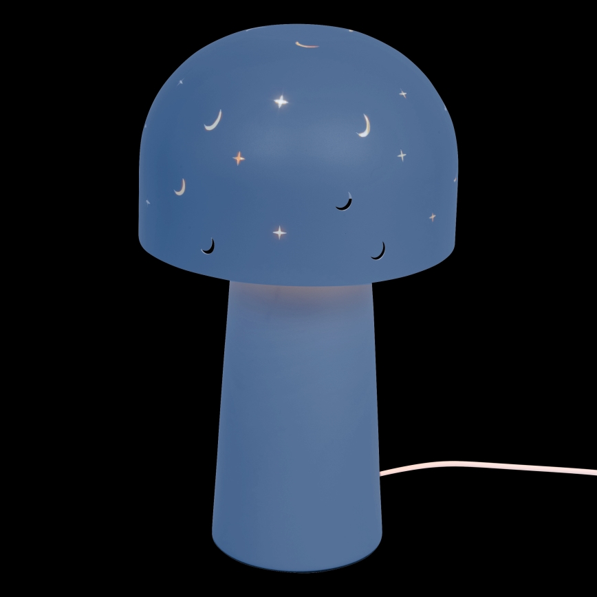 Atmosphera - Lasten pöytävalaisin STARRY MUSHROOM 1xE14/25W/230V sininen