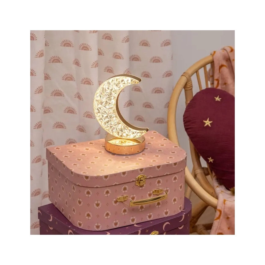 Atmosphera - LED Lasten pöytälamppu BELLA LED/3xAA