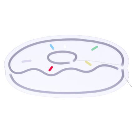 Atmosphera - LED-neoninen seinäkoriste DONUT LED/5V