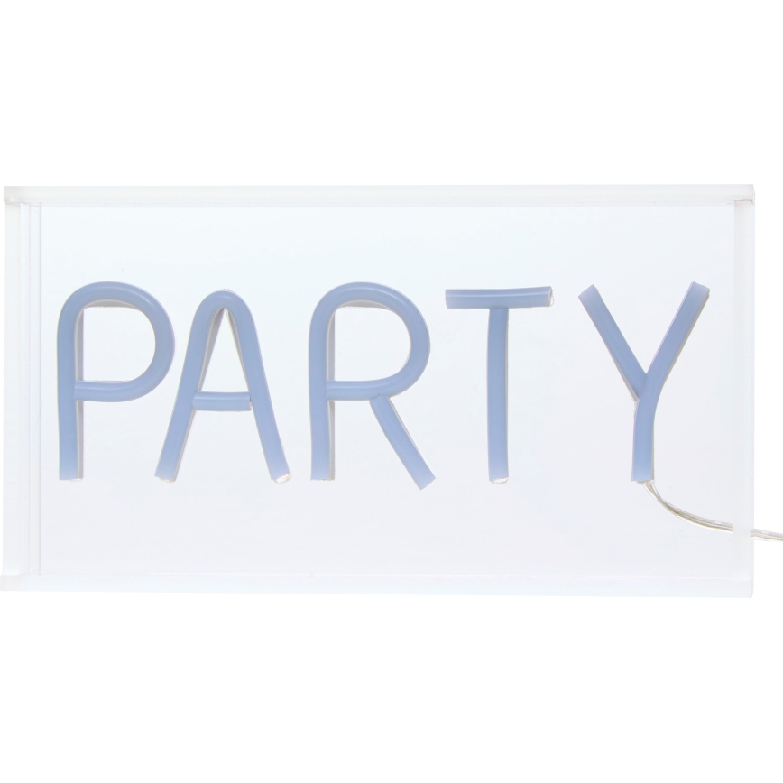 Atmosphera - LED-neonpöytäkoriste PARTY LED/5V