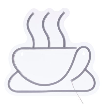 Atmosphera - LED-neonseinäkoriste CAFÉ LED/5V