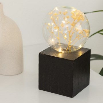 Atmosphera - LED-pöytävalaisin MICRO LED/2xAAA antrasiitti