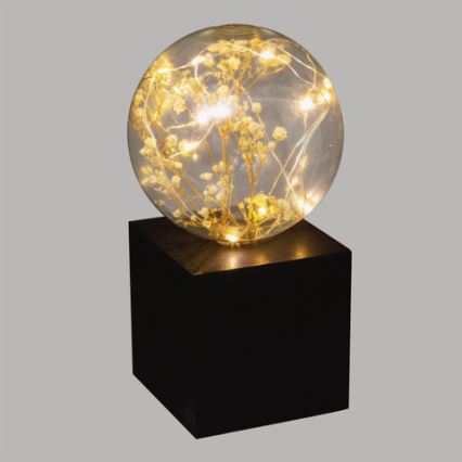 Atmosphera - LED-pöytävalaisin MICRO LED/2xAAA antrasiitti