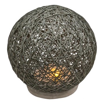 Atmosphera - LED-ulkovalaisin HÄTKY LED/3xAA 19,5 cm IP44