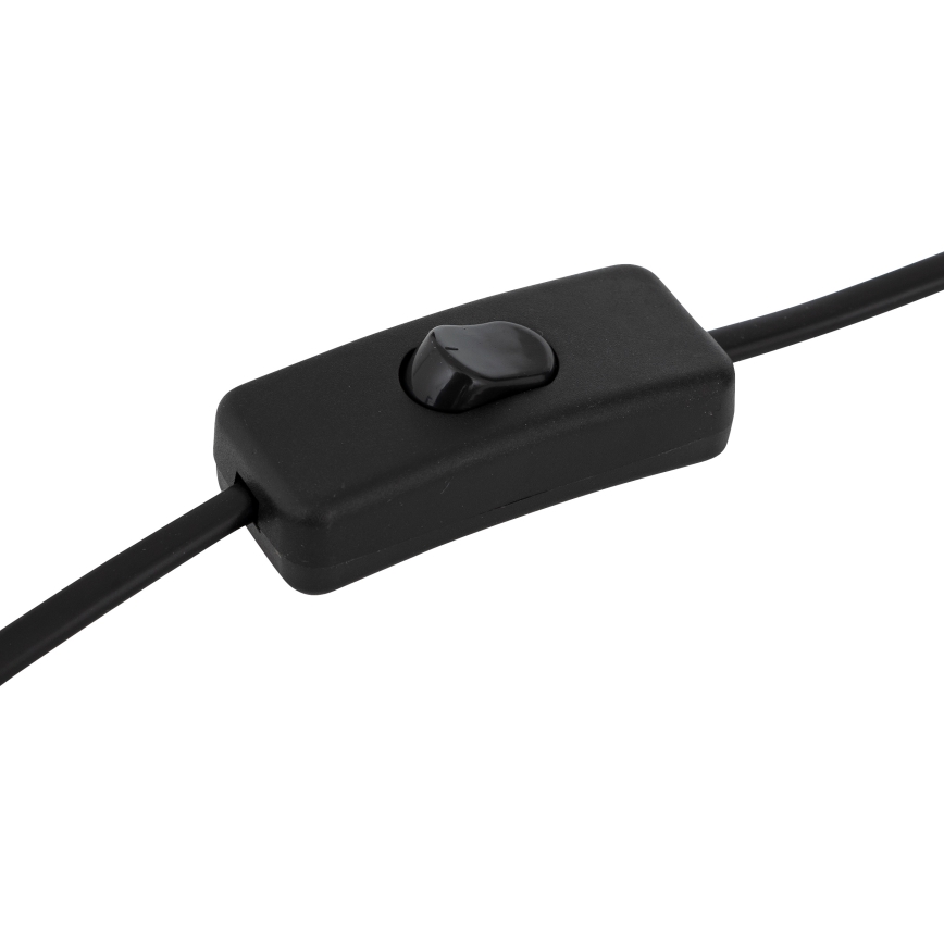 Atmosphera - Pöytälamppu MONIA 1xE14/60W/230V musta/valkoinen