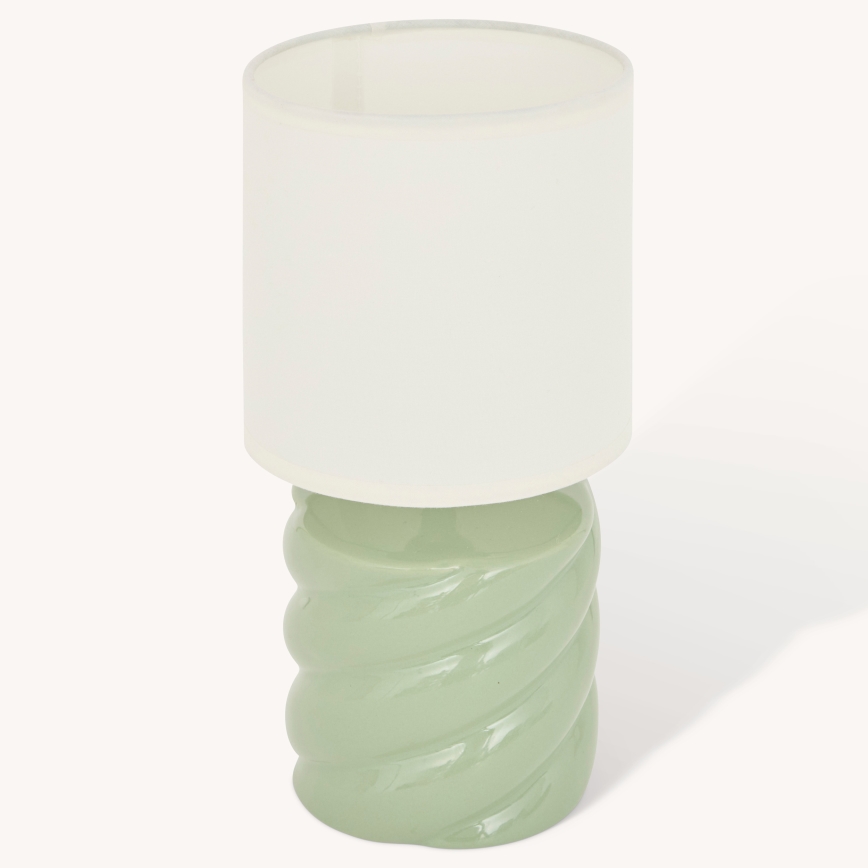 Atmosphera - Pöytälamppu NOLY 1xE14/40W/230V vihreä