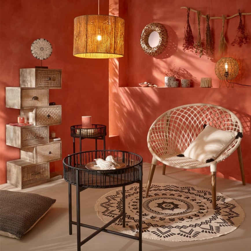 Atmosphera - Pöytävalaisin RAAHÉ 1xE27/40W/230V